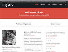 Tablet Screenshot of myatus.com